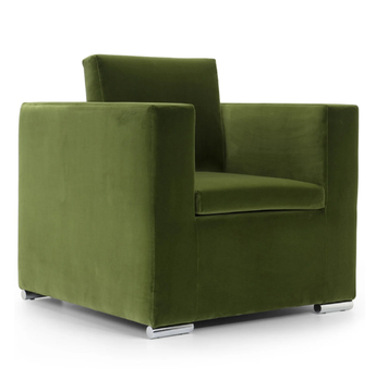 LOWELL - Lobby chair with removable cover with armrests by Domingo Salotti - view 2